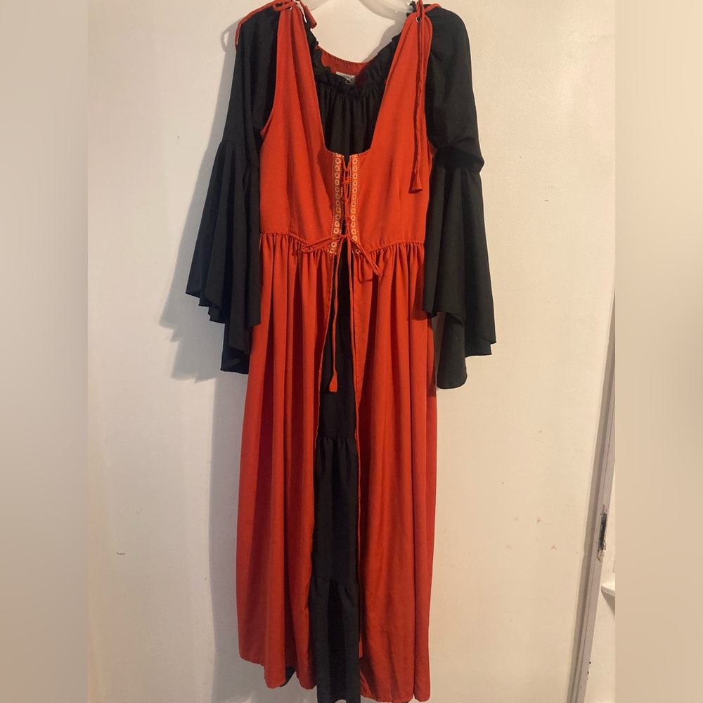 Renaissance style witch dress